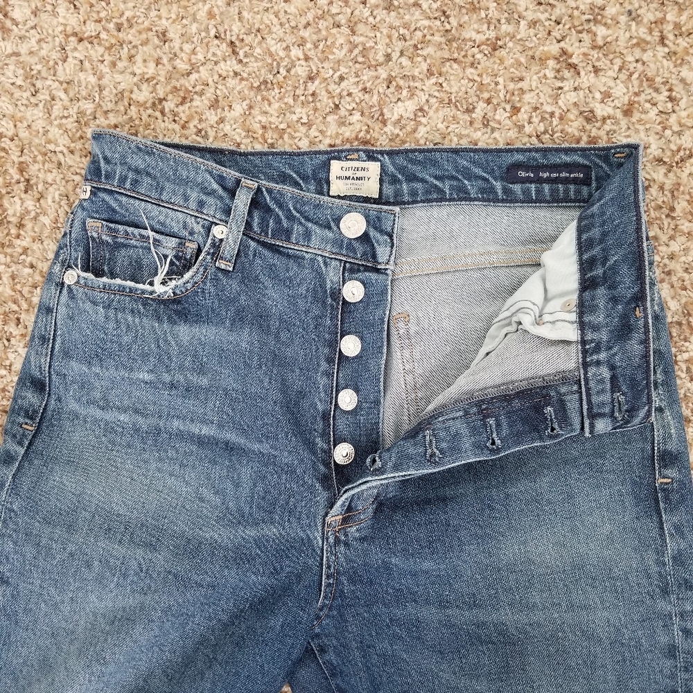 Citizens Of Humanity Olivia high rise slim ankle25